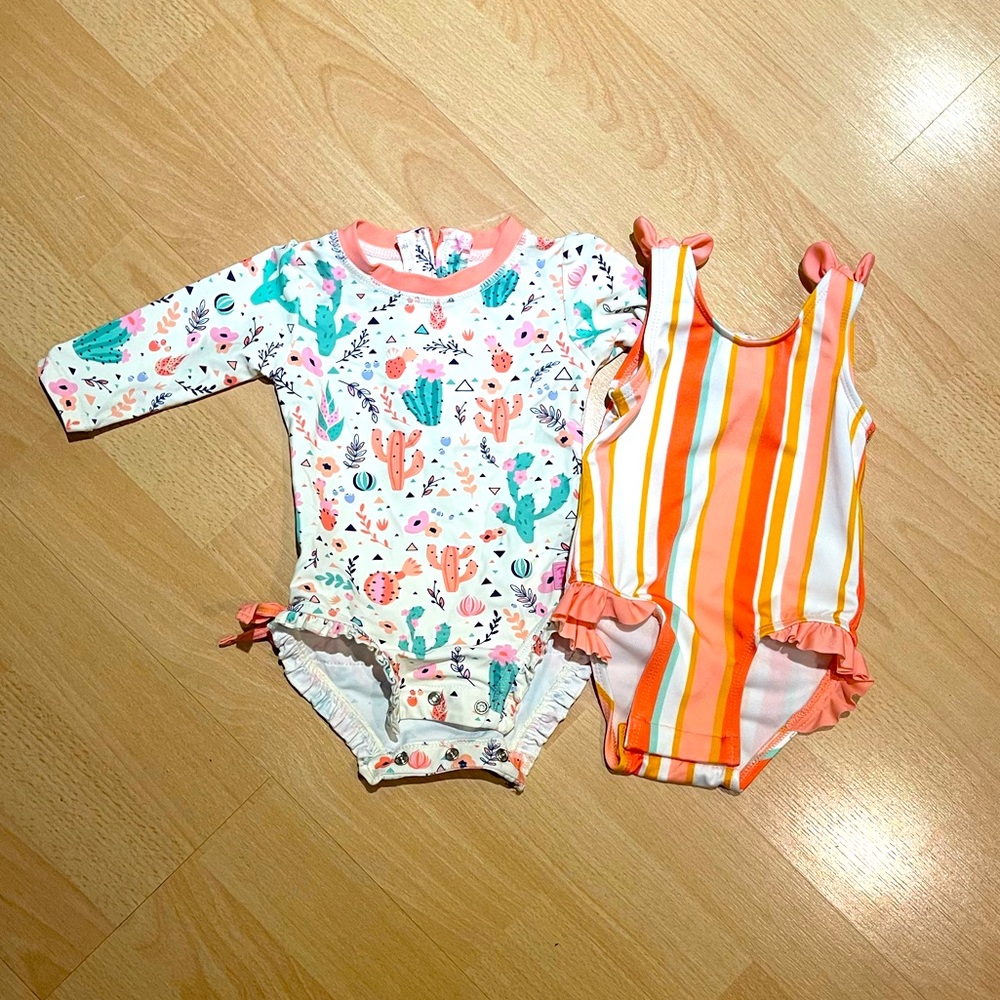 Baby Girl Bathing Suits 3-6 month